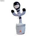 Difutagui Avengers Spiderman Iron Man Captain America Creative Dancing Cactus Profesional model Talking Recording Repeating Toy Children Birthday Gift. 