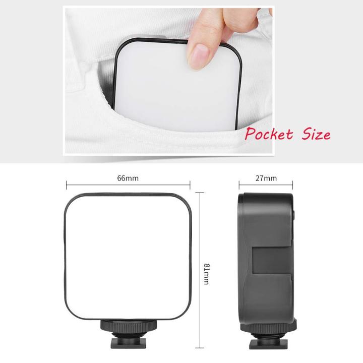 GIFTMAX%20AY-49J%20LED%20Camera%20Light%20%E2%80%93%20Professional%20Portable%20Photography%20&%20Video%20Lighting,%20Adjustable%20Color,%20Mount%20Clamp%20Included%20%5BBattery%20Not%20Included%5D%20-%20Image%202