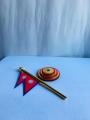 1' Nepal Flag with Stand. 