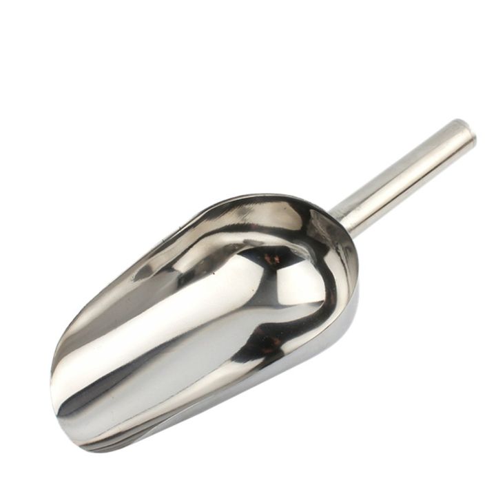 Big Size Stainless Steel Scoop | Multipurpose Scoop | Serving Spoon for Grains, Rice