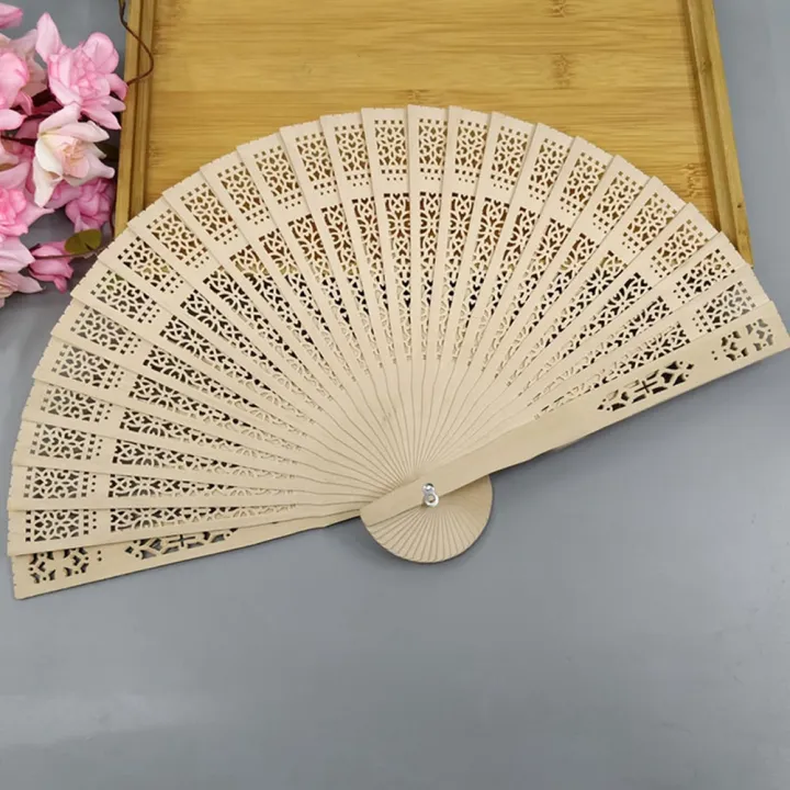 12Pcs%20Wood%20Folding%20Fans%20Bulk%20Hand%20Fan%20Foldable%20for%20Women,Gifts%20Wedding%20&Birthday%20-%20Image%206