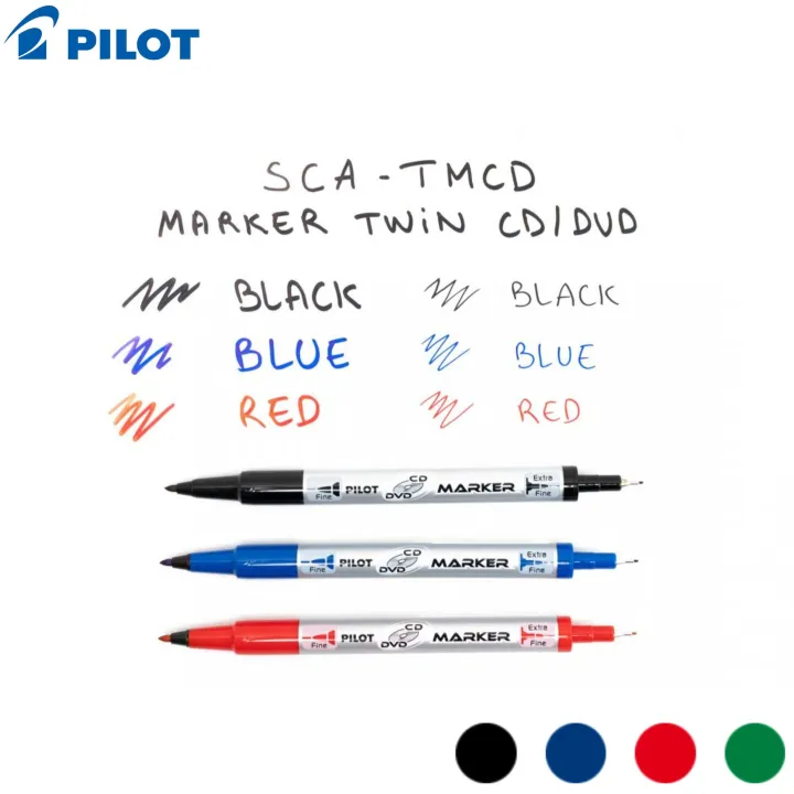 Pilot%20Permanent%20CD%20DVD%20Twin%20Point%20Marker%20Tip%20Fine%202.0%20Extra%20Fine%200.8%202%20Pcs%20Pack%20-%20Image%204