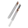 NCANRUI 2 Soapstone Holder with 6 Flat Set/Mark White Clear and Removable Markings on Steels Quality Soapstone Pens for Welding. 