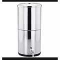 16  Liter Stainless Steel  Water Filter With 1 Candle. 