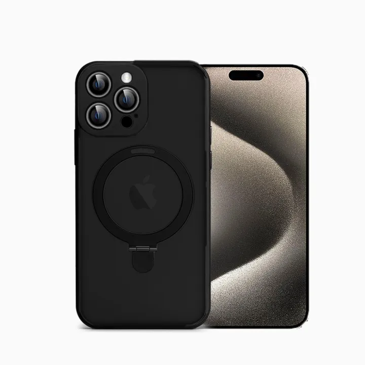 Apple%20iPhone%2015%20Pro%20Max%20Silicone%20Metal%20Stand%20MagSafe%20Cover%20-%20Image%202