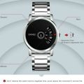 SKMEI 1260 Luxury Business Stainless Steel Watch - Black/Silver. 