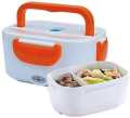 2in1 Electric Heated Portable Food Warmer Lunch Box Electric Tiffin Box For Office School Outdoor E Lunch Box - Multi Color. 