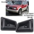 Wenefang 2/1PCS Car Interior Left Right Front Door Handles For Suzuki Sidekick High Quality Geo Tracker 1989-1998 For Suzuki Vitara SE416 SV620 SV420. 