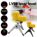Durable 4 in Laser Level Meter with Rotate Tripod LED Indicator Measuring Laser Ruler Multifunction Vertical Horizontal Laser Level Measuring Tool Wall Level Tool. 