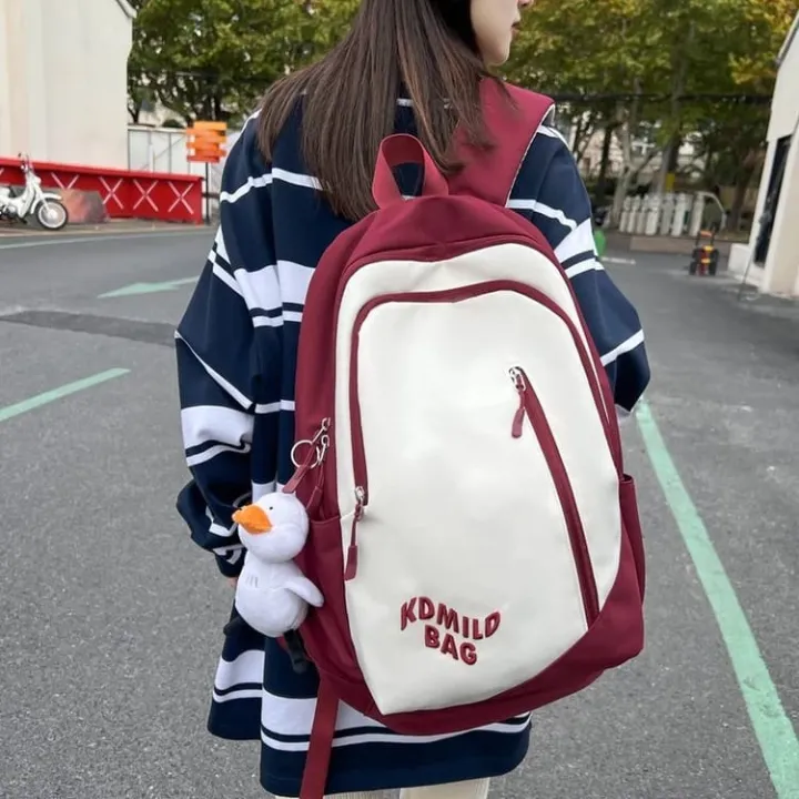 Campus%20Backpack%20Girl's%20School%20Bag%20collage%20universty%20backpack%20for%20Boy's%20Large%20Capacity%20Solid%20Color%20Backpack%20-%20Image%205