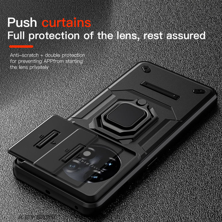 2025SMGSLIB%20KEYSION%20Shockproof%20Armor%20Case%20for%20Oneplus%2011%205G%2011R%2012%20Slide%20Camera%20Lens%20Protection%20Ring%20Stand%20Phone%20Cover%20for%20OnePlus%201+Ace%202%20-%20Image%202