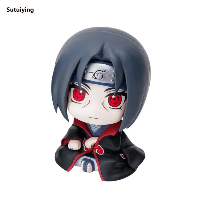 Sutuiying%209cm%20Naruto%20Anime%20Figure%20Naruto%20Kakashi%20Action%20Figure%20Q%20Version%20Kawaii%202025%20Sasuke%20Itachi%20Figurine%20Car%20Decoration%20Collection%20Model%20Toy%20-%20Image%206