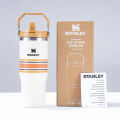 Stanley Thermal straw Cup Large capacity car 304 stainless steel sports ice bully cup. 