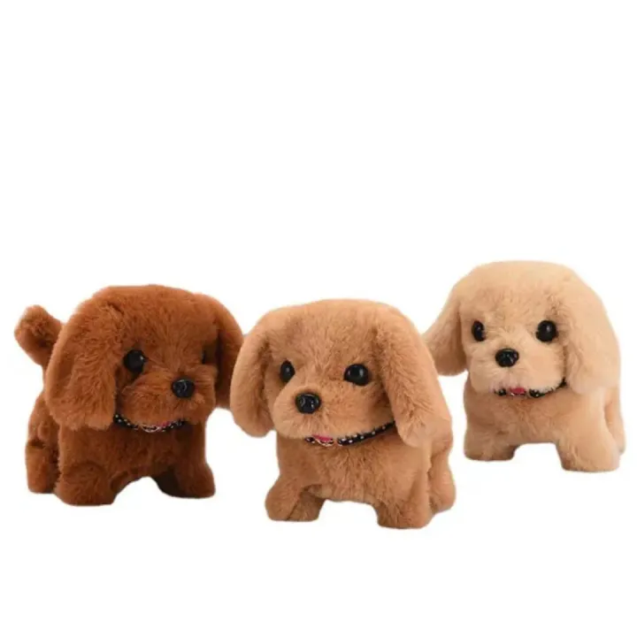 Visual Reference: Interactive Tail Wagging Barking Dog Toy