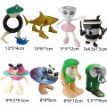 Cartoon Creative Tung Tung Sahur Figure Toy Italian Brainrot Wooden Stick Collection Ornaments Game Peripheral Toys Desktop Doll Decoration Birthday Gift. 
