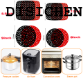DISICHEN Affordable Air Fryer Silicone Mat Kitchen Accessories Non-stick Baking Mat Pastry Tools Accessories Bakeware Oil Mats Cake Grilled Saucer. 