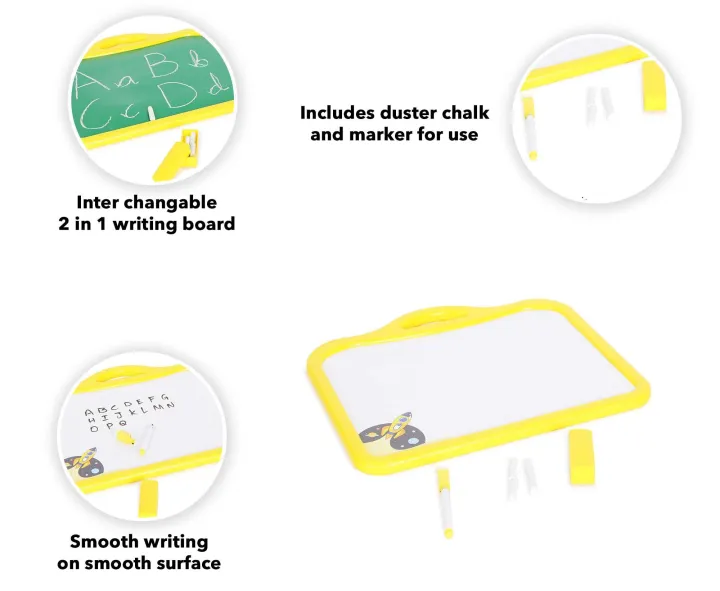 Zephyr%20Scribblez%20%7C%202%20In%201%20Writing%20Board%20With%20Duster,%20Chalk%20&%20Marker%20%7C%20For%20Ages%203+%20%7C%20Themes:%20Firetruck,%20Whale,%20Rocket,%20Fairy,%20Unicorn%20-%20Image%207