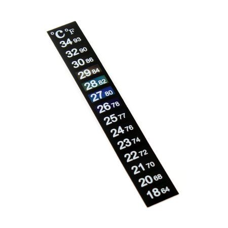 Sticker Thermometer For Aquarium by Crown Aquatics