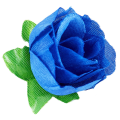 150 Artificial Roses, 3 cm Tall, Wedding Decoration, Navy Blue. 