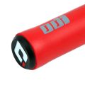 Kqueebee Odi 2 Pair Bicycle Grip Silicone Handlebar Grips Shock-Absorbing Soft Mountain Bicycle Grip - Red & Black. 