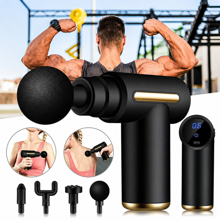 Lifelong%20LLGM109%20Percussion%20Massage%20Gun%20for%20Pain%20Relief,%20Deep%20Tissue,%206%20Speeds%20&%204%20Massage%20Heads,%20Cordless,%20Quiet%20Operation%20for%20Neck,%20Shoulders,%20Back,%20Arms,%20Legs%20&%20Feet%20(Black)%20-%20Image%202