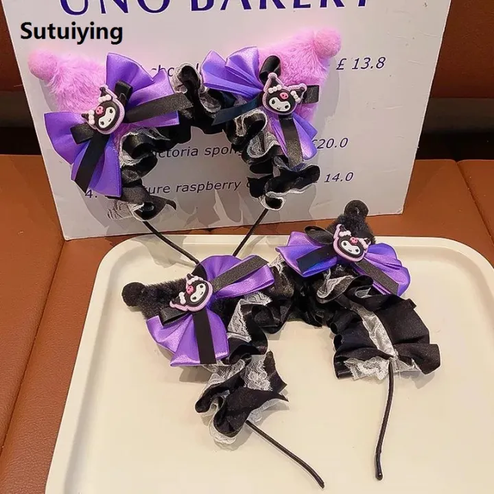 Sutuiying%20Sanrio%20Kuromi%20Plush%20Headband%20Cute%20Lolita%20Girls%20Face%20Wash%20Makeup%20New%20Hairband%20Funny%20Women%20Hair%20Clip%20Cosplay%20Halloween%20Props%20Gift%20-%20Image%203