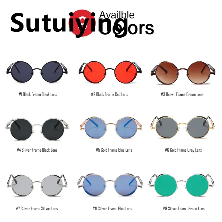 Sutuiying%20VIVIBEE%20Vintage%20Steampunk%20Red%20Sunglasses%20Men%20Round%20Punk%20Alloy%20Metal%20Fifty%20percent%20discount%20Retro%20Sun%20Glasses%20Women%202025%20Goggles%20Gothic%20Style%20Shades%20-%20Image%206