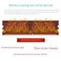 8X Pure Copper RAM Heatsink Radiator for Ram DDR3 Memory Cooler Cooling Heat Sink Desktop Memory Radiator DDR2 DDR3 DDR4. 