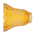 fasdaga 2X Ceiling Fan Chandelier Frosted and Clear Glass Light Lamp Shade Replacement. 