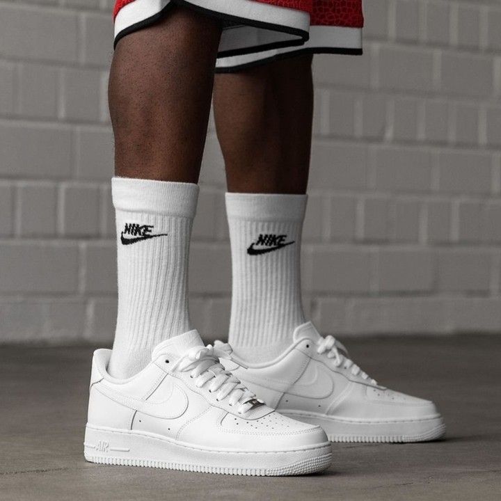 White Color Premium AF1 Airforce Sneaker / Shoes for Men | Stitched sole | Premium Sole