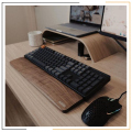 Miracles Wooden Keyboard Wrist Rest | Ergonomic Hand Support Pad | Premium Smooth Finish Palm Rest for Typing & Gaming | Durable Solid Wood Design | Made in Nepal Miracales Décor. 