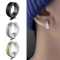 1Pc Punk Ear Clip For Man Stud Earrings Teens Hip Hop Style Ear Ring Jewelry Accessories SEVICH. 