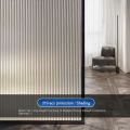 New Reeded Glass Window Privacy Film Opaque UV Protection Static Shading Stripe Decorative Window Film Anti-peep Glass Frosted Film. 