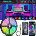 Sojhoop 10M LED Lights Strips with 44Key Remote Control Bluetooth LED RGB Light Strip Flexible Light for Home Christmas Holiday. 