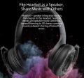 Dacom HF004 Two in One Wireless Headphone & Speaker Overear Bluetooth 5.0 Earphone Support SD card with Microphone for Android. 