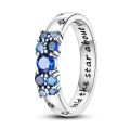 HOT Original 925 Sterling Silver Women Finger Rings for Women Silver Cocktail Ring Geometric Butterfly Round Shape Luxury Jewelry. 
