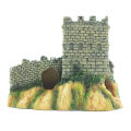 Castle Wall Decor For Aquarium By Crown Aquatics. 