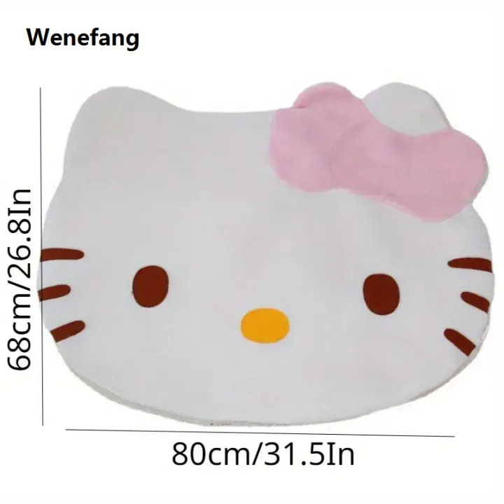 Wenefang%20Sanrio%20Hello%20Kitty%20Cartoon%20Cute%20Big%20Head%20Floor%20Mat%20Non-slip%20Soft%20Bargain%20price%20Bedroom%20Living%20Room%20Decor%20Miniso%20Decor%20Birthday%20Gifts%20For%20Girl%20-%20Image%206