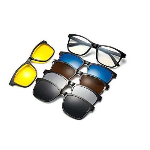 5 In 1 Multi Use Polarized Magnetic Sunglass