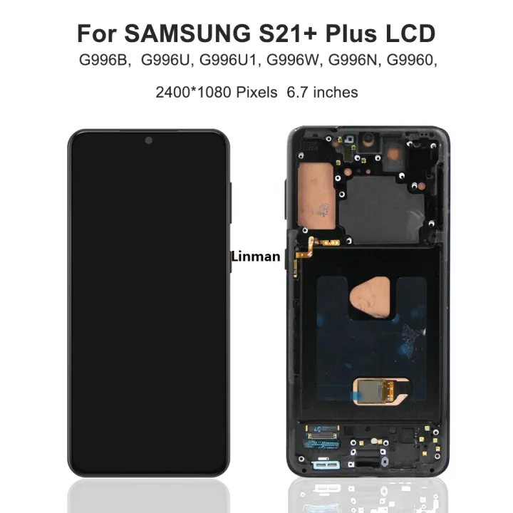 Linman%20For%20AMOLED%20For%20Samsung%20S21%20Plus%20LCD%20Display%20Touch%20Screen%20DHot%20Selling%20igitizer%20Assembly%20For%20S21+%20G996B%20SM-G996B/DS%20LCD%20With%20Frame%20-%20Image%205