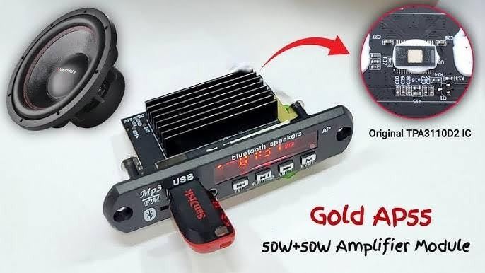 TPA3116D2%20Gold-AP55%20BT%20Channel%20Stereo%20Power%20Digital%20Audio%20Power%20Amplifier%20Board%20MP3%20speaker%20Output%20Power%20Of%20Speaker%20Is%202%20*%2050W%20-%20Image%204
