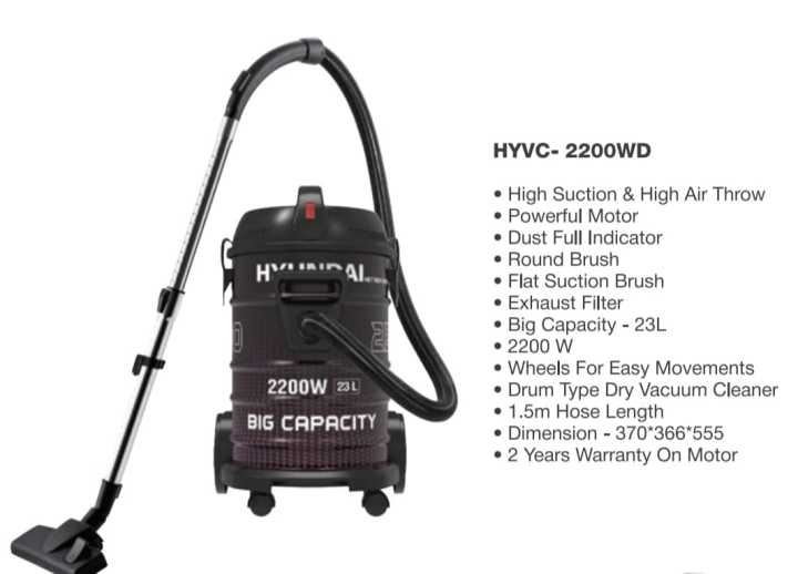 Hyundai%20Vacuum%20Cleaner%20Drum%20Type%20,%20%202200%20Watt%20And%2023%20Ltr%20Tank%20Capacity%20-%20Image%203