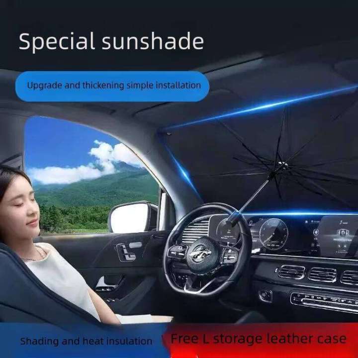 Car Windshield Sunshade umbrella windows For VAUXHALL Grandland Crossland Astra Corsa Adam Mokka VXR8 summer sun protection