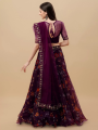 Embroidered Semi Stitched Net Lehenga Choli with Dupatta for Women, Wedding and Festive Wear. 