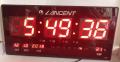 Large Digital Display LED Wall Clock. 