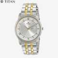 Titan Karishma Silver Dial Analog Watch For Men - 1774Bm01. 