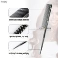 Sutuiying New Aluminium Rat Tail Combs Spirial Handle Heat Resistant Women Luxury Smooth Hair Comb Multi Functonal Barber Styling Tools For Men. 