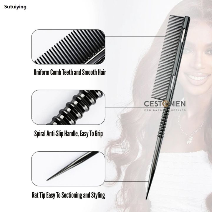 Sutuiying%20New%20Aluminium%20Rat%20Tail%20Combs%20Spirial%20Handle%20Heat%20Resistant%20Women%20Luxury%20Smooth%20Hair%20Comb%20Multi%20Functonal%20Barber%20Styling%20Tools%20For%20Men%20-%20Image%203