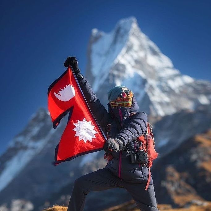 Nepali 2 Feet National Flag