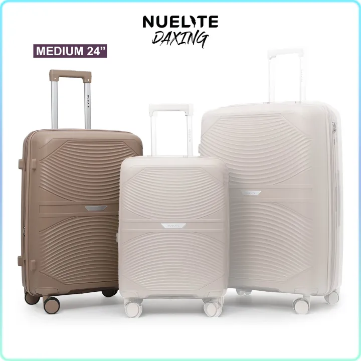 NUELITE%20Daxing%2024%20Inch%20Expandable%20Spinner%20Travel%20Suitcase%20%7C%20Polypropylene%20Hard%20Shell%20Luggage%20%7C%20Multi-Step%20Trolley%20Handle%20%7C%20Integrated%20Combination%20Lock%20%7C%208%20Silent%20Double%20Wheels%20Suitcase%20-%20Image%205